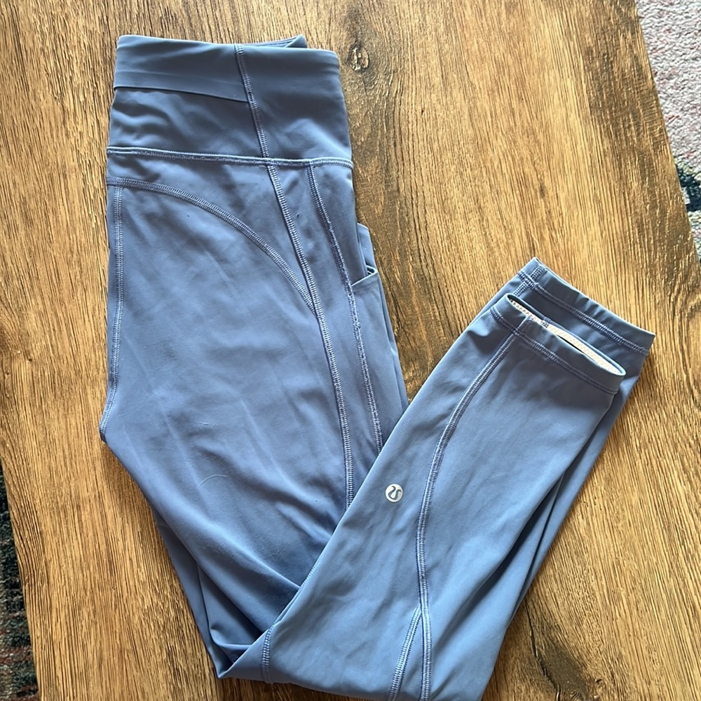 Lululemon size 6 Fast and Free High-Rise Crop 23"